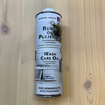 Wiking Gulve/Ecoline Rens- og plejeolie Hvid 1L