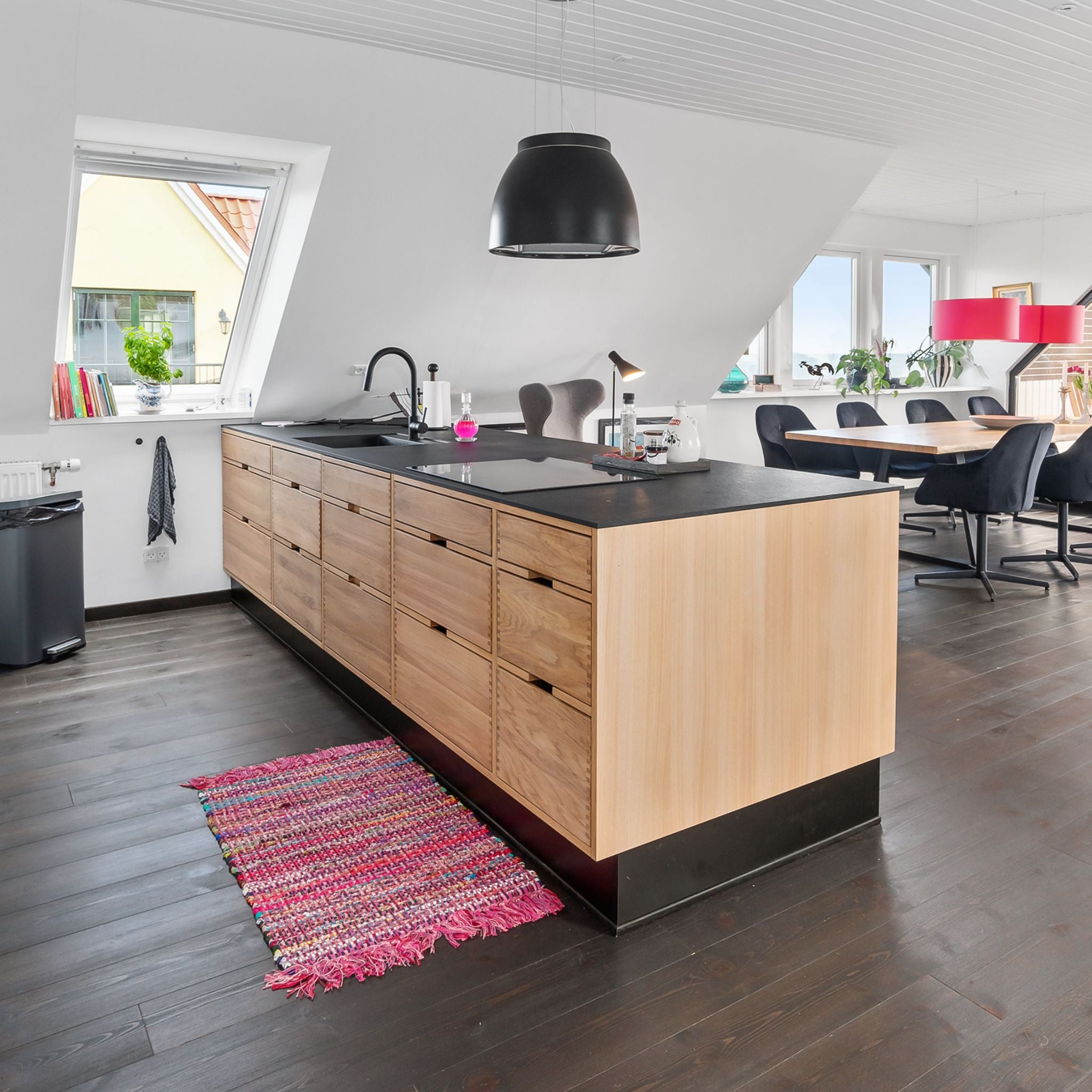 Fyr Nordlys Nat 15x155 Sort Hårdvoksolie