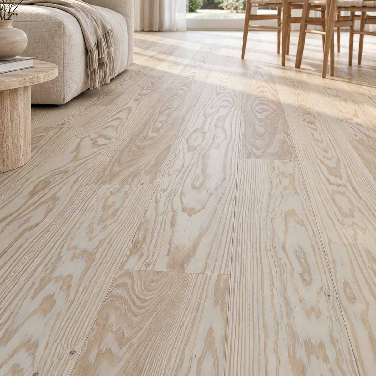 Pitch Pine Living 15x180 Lud & Hvidolie